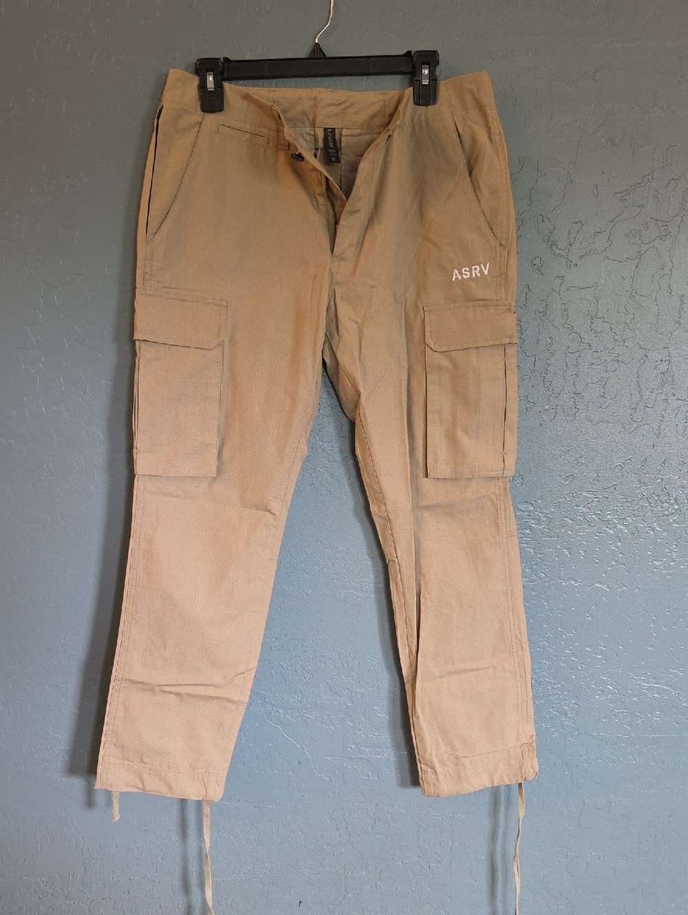 ASRV Weather Ready Men's Tech Khaki Cargo Pants with Side Pockets